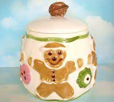 The dough bakes up a spicy, soft cookie that creates these are great for printing on fabric to make pillows, doll aprons, or bears, fabric or paper labels for decopauging to crates, cans, crocks, jars. 84 Gingerbread Cookie Jars Ideas Cookie Jars Gingerbread Christmas Cookie Jars