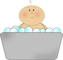 Baby Bathtub Clip Art Baby Bathtub Image Baby Clip Art Clip Art Baby Images