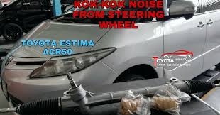 Toyota estima 2014 conversion kit original toyota parts. Toyota Estima Acr50 Kok Kok Noise And Defect Power Steering Rack Auto Accessories On Carousell