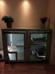 43 This Diy Dog Crate Furniture Piece Will Transform Your Living Room 27 Lapin Interieur Maison Lapin Cage Lapin
