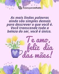 Sua voz sempre invade minha atenção e parece até que sinto. Frases De Feliz Dia Das Maes Para 2021 Frases Para Whats
