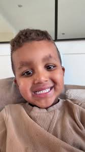 My baby was begging to do his own🥹