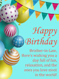 Happy birthday to you brother in law. Floating Fun Happy Birthday Card For Brother In Law Birthday Greeting Cards By Davia