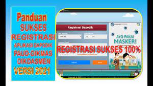 Links aternatif unduh prefil aplikasi dapodikdasmen versi 2018 4. Registrasi Dapodik Paud Dikmas Versi 2021 Sukses 100 Youtube