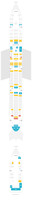 mapa de asientos boeing 747 400 744 three class qantas