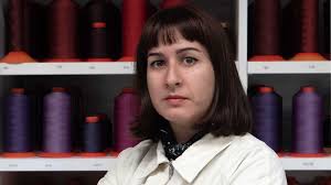 Visit to "In the Troubled Air..." with Maria Alcaide