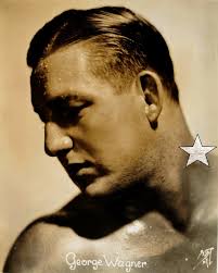 George Wagner before the blonde Gorgeous George as he was famously known  for the rest of his career/life