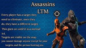 • news/updates • daily challenges • weekly challenges • xp coins • live events • evolution/history of fortnite. This Assassin Ltm In Fortnite Would Paint A Target On Player S Backs Fortnite Intel