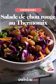 Salade De Chou Rouge Au Thermomix Recette Salade Chou Rouge Chou Rouge Salade De Chou