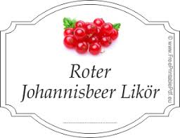 Diese können einfach auch selbstklebendes papier aufgedruckt, ausgeschnitten und für marmeladen, liköre usw. Etiketten Fur Roter Johannisbeer Likor Etiketten Fur Flaschen Etiketten Drucken Etiketten