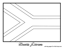 Each coloring page is available as a pdf download. South Africa Flag Colouring Flag Coloring Pages South African Flag South Africa Flag