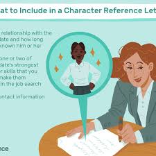 Character Reference Letter Example And Writing Tips