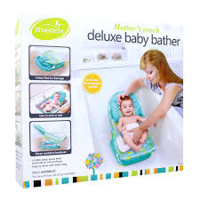 The deluxe baby bather can be used on the counter, in a sink, or in a full size tub. Toys 4 You Shop Mastela Deluxe Baby Bather Product Facebook