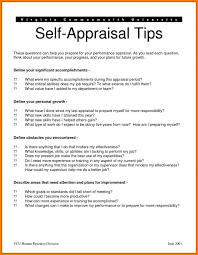Self Appraisal Example Laperlita Cozumel Nurulamal Performance Appraisal Self Evaluation Employee Performance Reviews