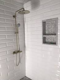 Subway Tile Project Bathroom White Beveled Subway Tile Beveled Subway Tile Bathroom Beautiful Bathroom Decor