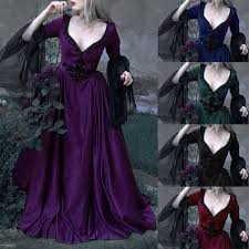 Maybe you would like to learn more about one of these? Style Gothique Pour Femme Robe Gothique Fantaisie Longueur De Plancher Maxi Dress Evening Party Robe Cosplay Vintage Acheter A Prix Bas Livraison Gratuite Avis Reels Avec Des Photos Joom