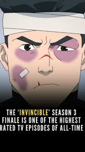 🔥 The Invincible Season 3 finale, "I Thought You’d Never Shut Up" has  shattered records with a near perfect 9.9/10 IMDb rating! 🌟 Joining the  ranks of legendary episodes like Game of Thrones, Battle ...