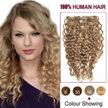 The ones pictured are 22, which is really long, especially for straight hair (curly extensions hang shorter than straight ones of the same measurement). Curly Clip In Hair Extensions Human Hair Extensions Clip In Up To 50 Off Markethairextension