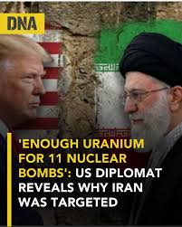 The recent US-Israel military strikes on Iran followed Tehran's firm  insistence on its “inalienable right” to enrich nuclear fuel, a stance that  helped derail diplomatic efforts, US Special Envoy Steve Witkoff told