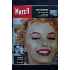 Paris Match Marilyn Monroe