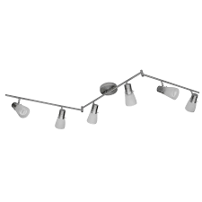 Portfolio 6 Light 70 9 In Brushed Nickel Fixed Track Light Kit In The Fixed Track Lighting Kits Department At Lowes Com