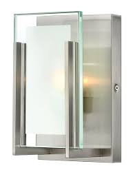 Check spelling or type a new query. Hinkley Latitude 1 Light Bathroom Wall Sconce In Brushed Nickel Lightsonline Com