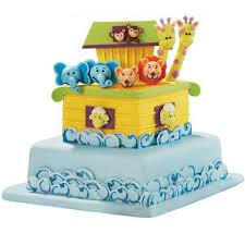 Ideas And Recipes Noahs Ark Baby Shower Noahs Ark Cake Cake