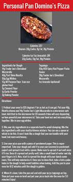 Personal Pan Domino S Pizza Flexibledietinglifestyle Ifitfitsyourlifestyle Flexible Dieting Recipes Workout Food Macro Friendly Recipes