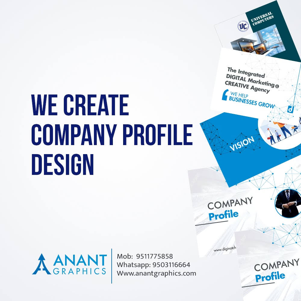 Company Profile Design in Nagpur product image