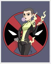 I'm all about long sullen silences, followed by mean. Artstation Negasonic Teenage Warhead Johann Lacrosaz