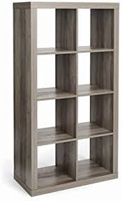 Top picks related reviews newsletter. Amazon Com Better Homes And Garden 8 Cube Organizer Set Of 2 Rustic Gray Furniture Decor