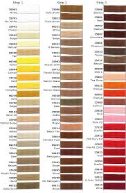 Anefil Polyester Thread Color Chart
