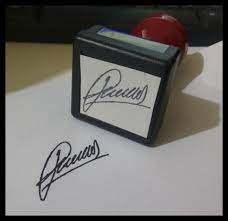 Jual Harga Murah Stampel Tanda Tangan Signature Otomatis Stample Stempel Cap Di Lapak Stasioneryoffice Bukalapak