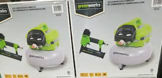 The new generation of compressed air system control is here with sigma air manager 4.0. Greenworks 6 Gallon Air Compressor 2 In 1 Nailer Stapler Costco97 Com
