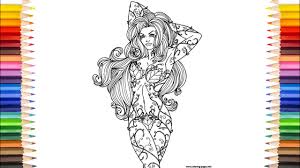 Check spelling or type a new query. Poison Ivy Coloring Pages Dc Villain Ivy Coloring Pages Youtube