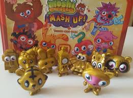 moshi monsters mash up 2 tin game 67 cards rare 9 gold 10