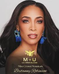 Here are the 6 finalists that will be competing for the coveted title of  Miss Universe US Virgin Islands! 🇻🇮👑 Miss Crown Mountain- Britanny  Robinson @britbare Miss Strawberry Hill- Camille Paul @quiet_cam