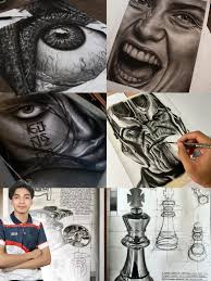 Carolyn Jones. Graphite and charcoal