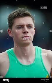 Birmingham 25th June 2016, Ben Waterman competing in the Men's 800m during  day two of the British Championships Birmingham at A Stock Photo