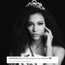 Cheslie Kryst, who won the Miss USA crown in 2019, is dead after a Sunday  morning fall from her high-rise home in New York City.