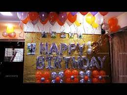 Balloon Decoration At Home For Kids Birthday Party Kids Birthday Party Decorat Kids Birthday Party Decoration Balloon Decorations Birthday Balloon Decorations