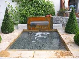 Wie genau ist eine wasserwand aufgebaut und was muss beim bau. Aussen Wasserwand Wasserspeier Wasserspiel Aus Edelstahl