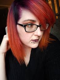 A Mix Of Purple Rain Wrath Sunset Orange And Cosmic Sunshine Fox Hair Dye Arctic Fox Hair Dye Dyed Hair