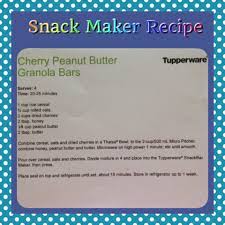 Pin By Hermawati Dwi Susari On Tupperware Recipes Snack Bar Recipes Tupperware Recipes Granola Recipe Bars