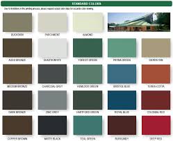 Metal Roof Color Options 2018 Corrugated Metal Roofing Metal