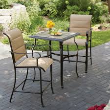 What Is So Great About Bistro Sets Bistro Sets Hampton Bay Belleville 3 Piece Padded Sli Outdoor Patio Furniture Sets Patio Furnishings Patio Dining Furniture