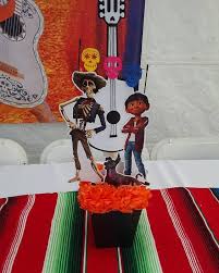 Fiesta Tematica De Coco Disney Decoracion Para Cumpleanos Tematico De Coco Fiesta De Cumplenos De Coc Mexican Birthday Parties Party Themes Fiesta Birthday