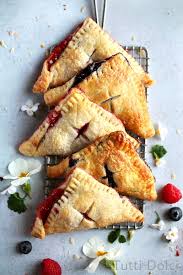 Tip the flour into a large mixing bowl. Berry Turnovers Tutti Dolci
