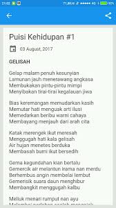 Puisi tentang alam yang rusak,puisi tentang kerusakan alam,renungan puisi kehidupan,contoh puisi bertema lingkungan. Puisi Kehidupan Para Android Apk Baixar