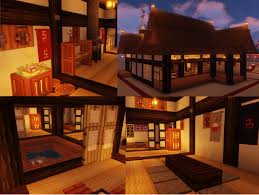Minecraft japanese house map muat turun p. I Built A Large Traditional Japanese House And Did A Full Interior And Courtyard With Coy Pond What Do You Think Minecraft